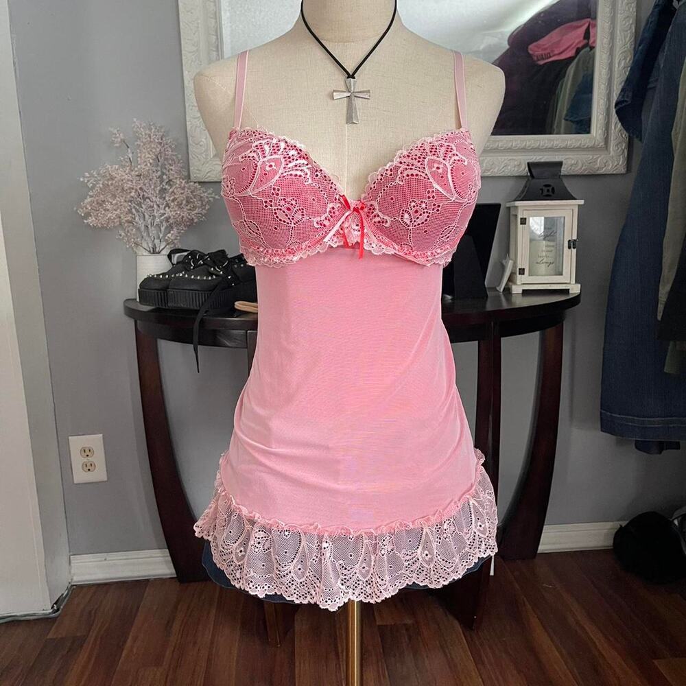 Babydoll ruffled top size